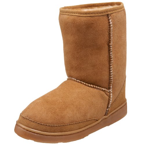 Minnetonka Short Sheepskin Pug Boot 3571 Damen Stiefel, EU 38 beige (golden tan)
