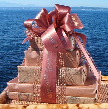 NW World of Thanks -- Mini Gourmet Gift Tower - Heartwarming Treasures by Heartwarming Treasures