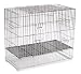 Precision Pet Puppy Pen, Regular 1/2 x 6-Inch Mesh Floor, 36 x 18 x 30-Inch, Chrome
