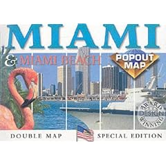 Miami and Miami Beach (USA PopOut Maps)