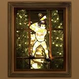 9" MLB Minnesota Twins Lighted Car Window Baseball Player Figure