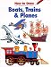 Books : How to Draw Boats, Trains & Planes (How to Draw)