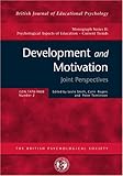 Development and motivation : joint perspectives