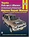 Books : Toyota Pickups and 4-Runner, 1979-1995 (Haynes Manuals)
