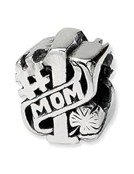 Sterling Silver Reflections #1 Mom Bead