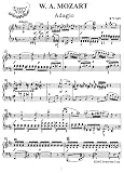 Mozart Adagio, K.540: Instantly download and print sheet music