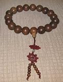 Traditional sandlewood wrist mala - extra large 25mm beads