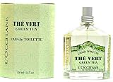 L'Occitane The Vert Eau de Toilette, Green Tea, 3.4 fl oz (100 ml)