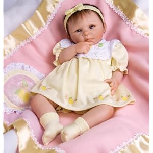 Lemon Blossoms 20.5 inch Ashton Drake So Truly Real Vinyl Girl Doll by 