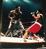 Joe Frazier Autographed Ali / Frazier I Knockdown 16 x 20 Color Photograph (Unframed)