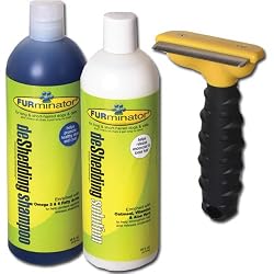 Furminator Deshedding Kit with Medium 2.6in Brush