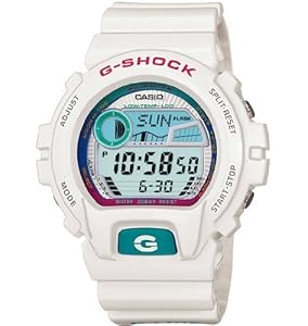 Casio G-Shock Watches GLX6900-7 WHITE BLUE