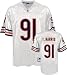Tommie Harris Jersey: Reebok White Replica #91 Chicago Bears Jersey - X-Large