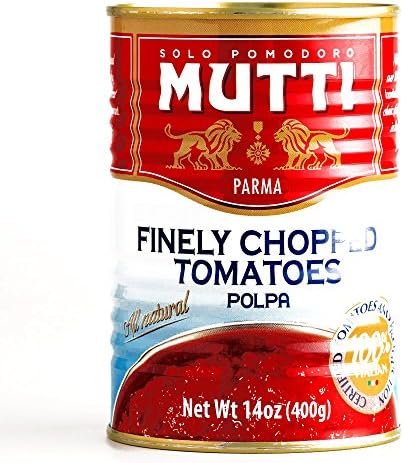 Mutti Finely Chopped Tomato Pulp 14 oz each (6 Items Per Order)