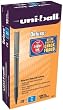 uni-ball Deluxe Micro Point Roller Ball Pens, Blue (60027)