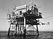 Oceanographic Research Tower Utilizing Electronic Equipment Collections Photographic Poster Print, 24x32