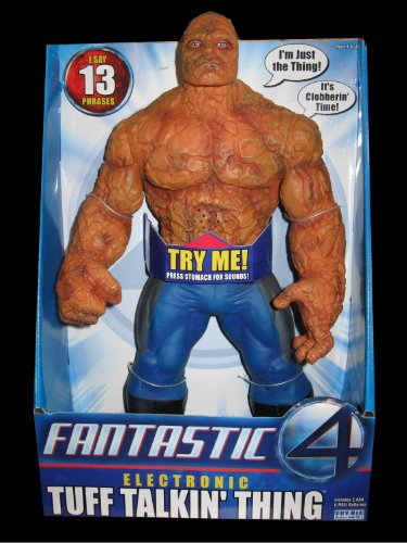 13" FANTASTIC FOUR Electronic Tuff Talkin' Thing Figure