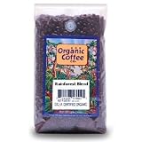 The Organic Coffee Co Whole Bean Coffee Rainforest Blend Coffee 32 Ounce Bag