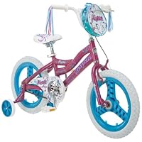 Mongoose Girl's Pizazz Bicycle (Magenta and Teal)