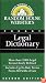 Random House Webster's Pocket Legal Dictionary