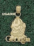 Georgia Bulldogs Bulldog with Georgia Lapel Pin - 10KT Gold Jewelry