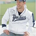 MAJESTIC ATHLETIC Sportbekleidung Denim Zip Hoody , weiss