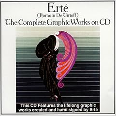 Erte' The Complete Graphic Works on CD