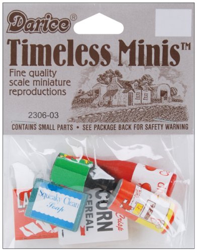 Darice Timeless Miniatures: Groceries