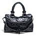 Treesje Asher Navy Patent Leather w/ Gunmetal Hardware