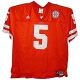 Nebraska Cornhuskers #5 Official Replica NCAA Game Jersey by Adidas (2X-Large Red) Nebraska Cornhuskers #5 Official Replica NCAA Game Jersey by Adi