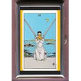 COIN,MINT,GUITARPICKHOLDERORPILLBOX:TAROTCARD2OFSWORDSCLASSICBYPE...