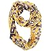 Littlearth womens NCAA LSU Tigers Sheer Infinity Scarf, Plaid, One Size