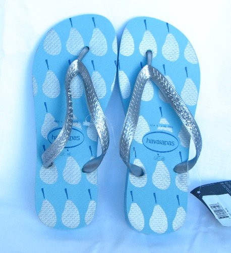 Havaianas Flip Flops Slippers * Pear --Light Blue * 09 Collection !! from Havaianas