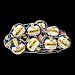 MIKASA NET VOLLEYBALL BAG MESH HOLDS 16 BALLS NEW