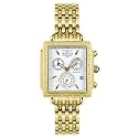 Invicta Women's Square Angel Diamond Gold-Tone Chronograph Watch #5375