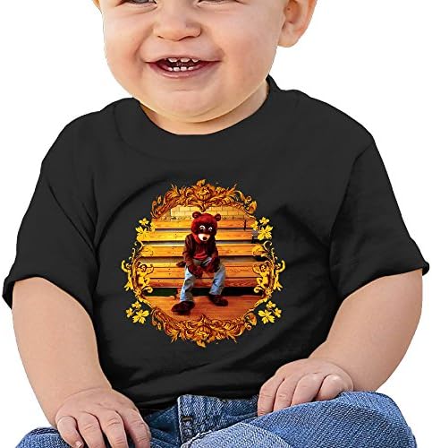 Huma Kanye Oma West Newborn Short-sleeve T-shirt Black 24 Months