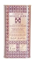 Cortijo de Suerte Alta Picual- Award Winning, NOP Organic Certified, Cold Pressed EVOO Extra Virgin Olive Oil, 2012-2013 Harvest, 33-Ounce Tin