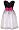 Black/White/Fuchsia