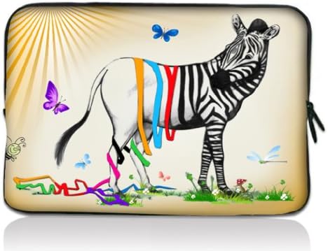 Faded Zebra 13" 13.3" inch Notebook Laptop Case Sleeve Carrying bag for Apple Macbook pro 13 Air 13/ Samsung 900X3 530 535U3/Dell XPS 13 Vostro 3360 inspiron 13/ ASUS UX32 UX31 U36 X35 /SONY SD4 13/ ACER 13/ThinkPad X1 L330 E330