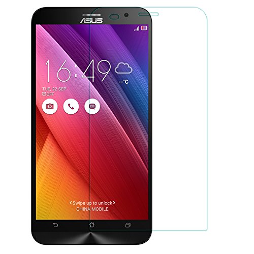 Asus Zenfone 2 Laser ZE550KL / ZE551KL Tempered Glass Screen Protector, Monoy 0.33mm, 2.5D, HD, 9H-Hardness Ballistic Tempered Screen Protector LCD Guard Film (Asus ZE550KL / ZE551KL)