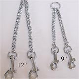 Fine Chrome Coupler, 9 inch total length