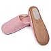Relaxed Foot Slippers | Organic Cotton & Memory Foam | 1 Pair with Storage Bag