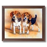 Framed Cherry Baby Beagle Puppy Dogs Hunting Animal Pictures Art Print 51PTu3jcgRL. SL160 Framed Cherry Baby Beagle Puppy Dogs Hunting Animal Pictures Art Print