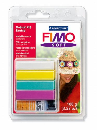 Staedtler 8025 04 L1 - Fimo soft Colour Kit exotic Preisvergleich