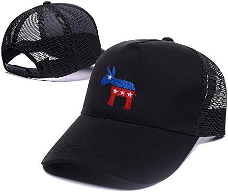 LIFA Blue Donkey Democratic Party Mesh Cap Embroidery Baseball Snapback Mesh Hat