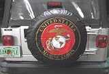 USMC Marines Spare Tire Cover 28 Diameter Corps SUV