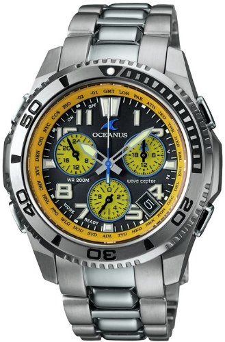 Casio OCW-650TDCE-9AVER Oceanus Herren Funk-Solaruhr