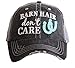 KATYDID Barn Hair Donâ€™t Care Baseball Cap - Trucker Hat for Women - Stylish Cute Sun Hat (Mint)
