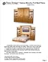 Deluxe Murphy/wall Queen Bed Woodworking Plans -Design #3DLX1