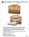 Deluxe Murphy/wall Queen Bed Woodworking Plans -Design #3DLX1